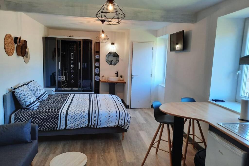 Studio Avec Vue Sur La Vezere ユゼルシュ エクステリア 写真